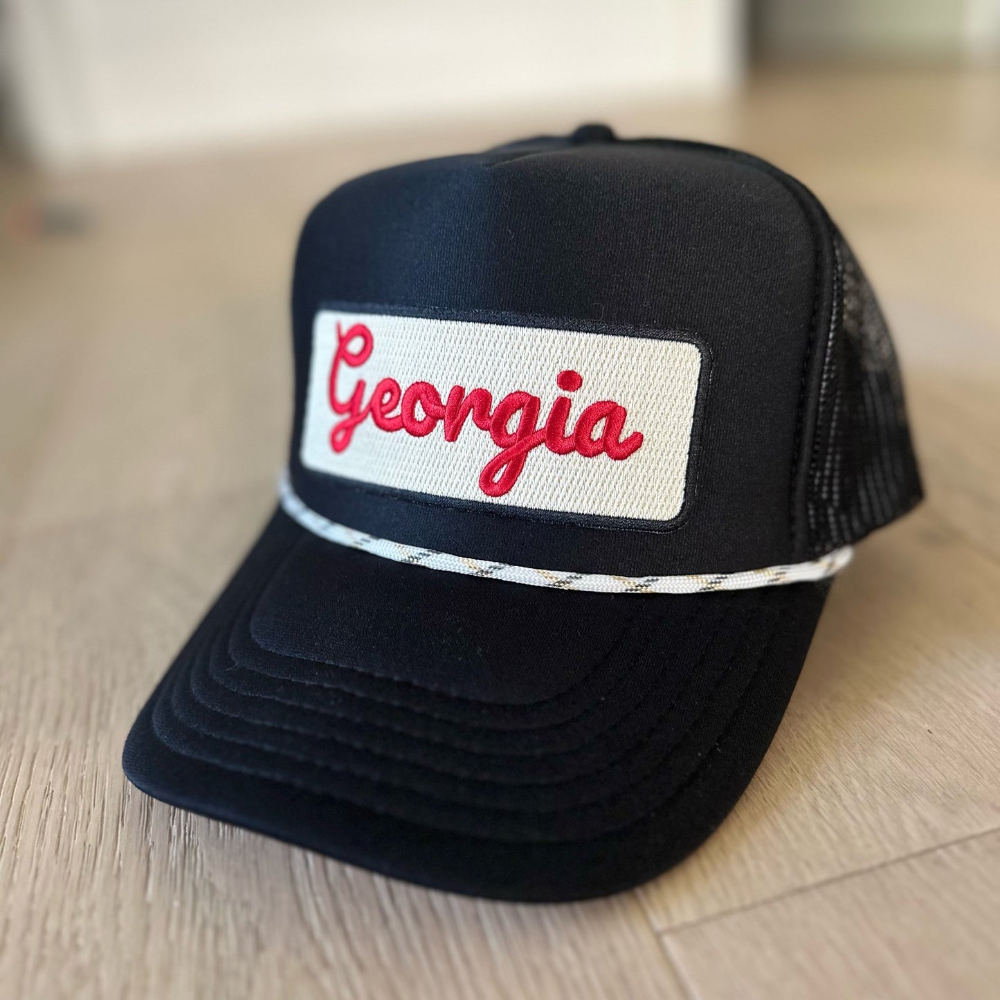 Varsity Trucker - Georgia (Ivory)
