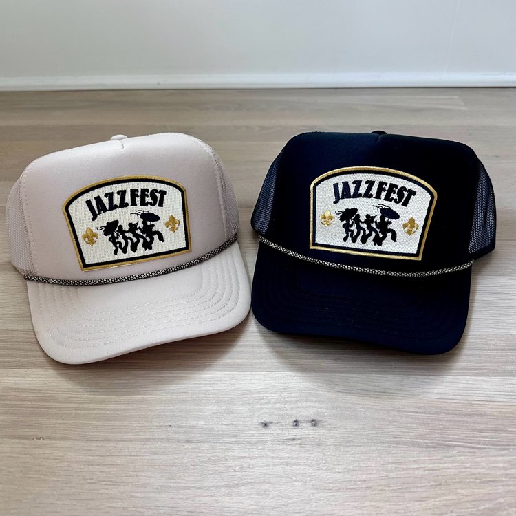 “Jazz Fest” Patch Hat