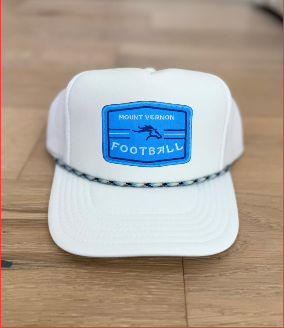 “Mount Vernon FOOTBALL” trucker