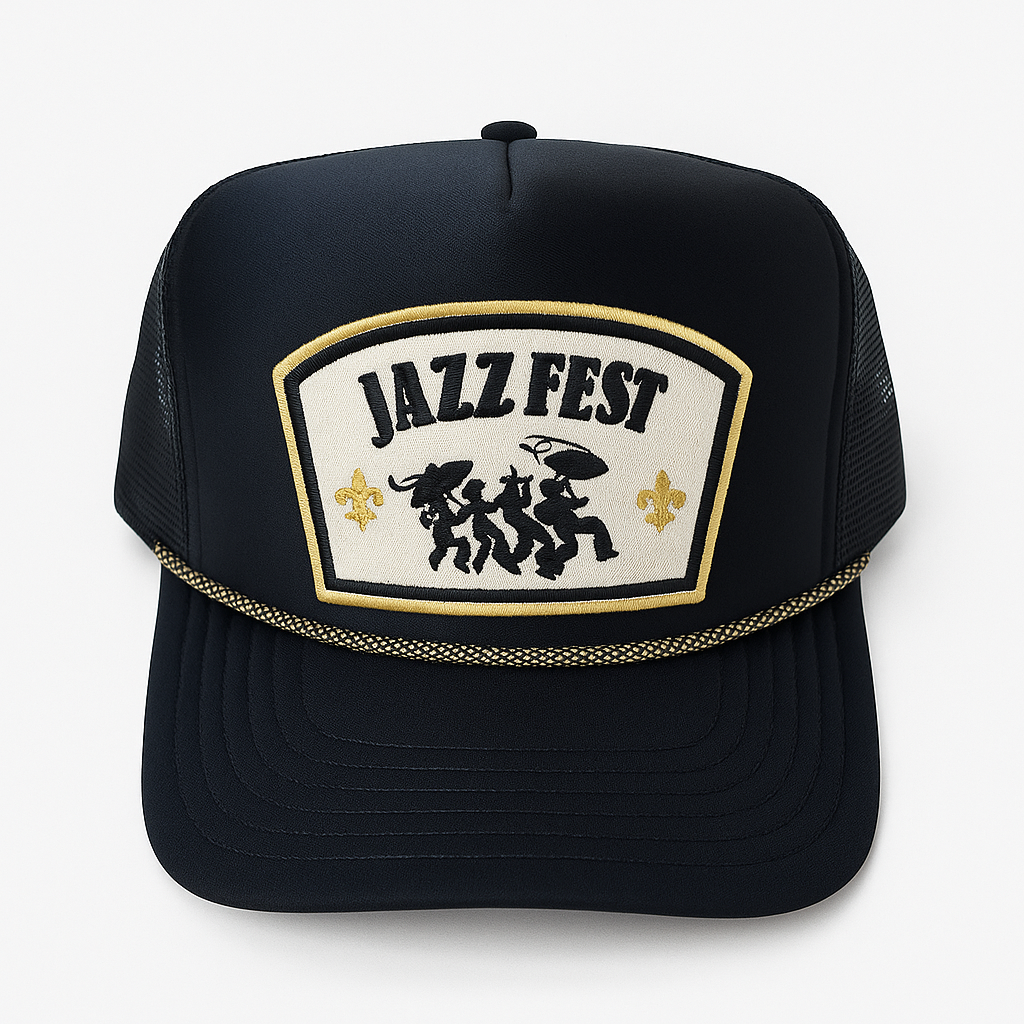 “Jazz Fest” Patch Hat
