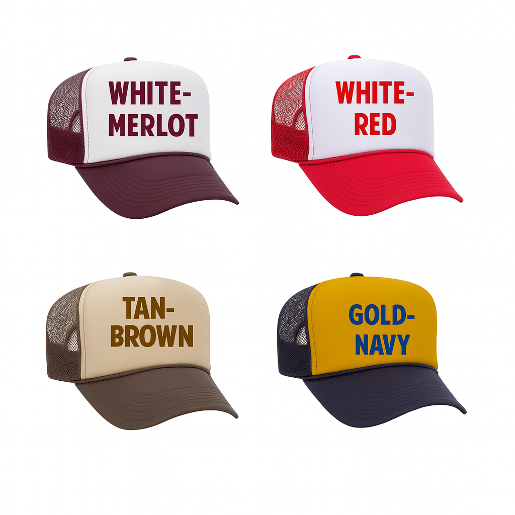 "Varsity Braves" Hat (Blue and Ivory Patch)