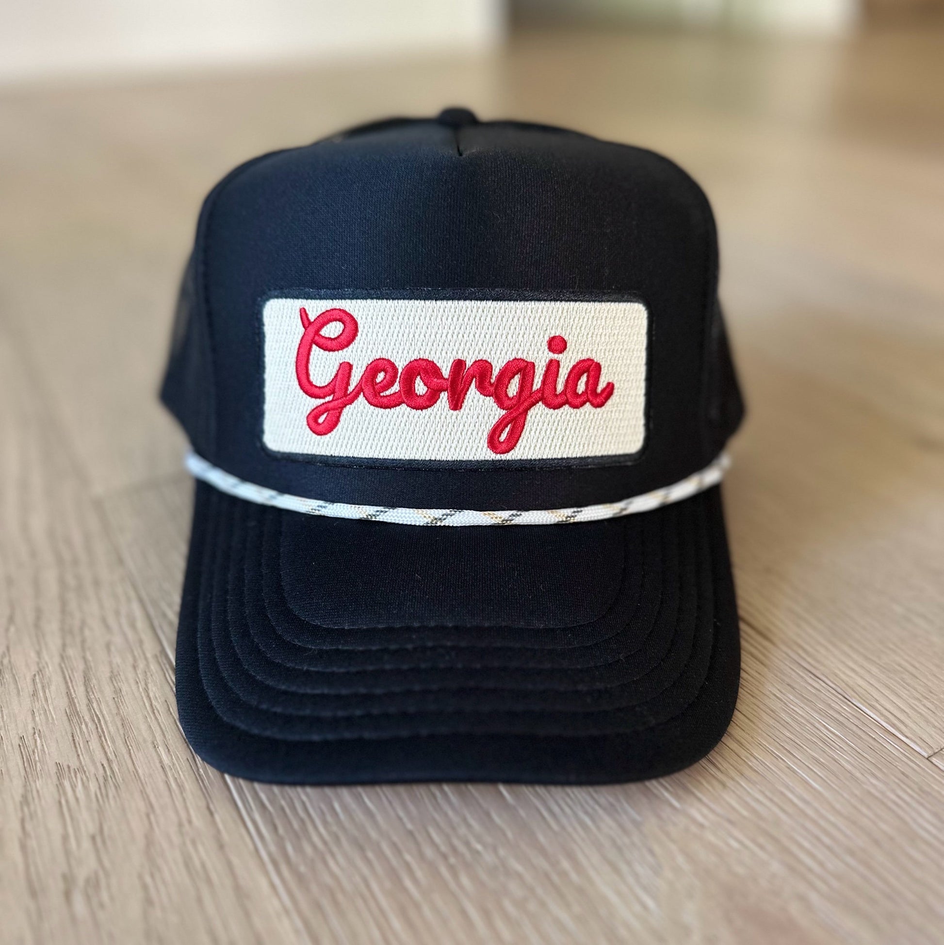 Varsity Trucker - Georgia (Ivory)