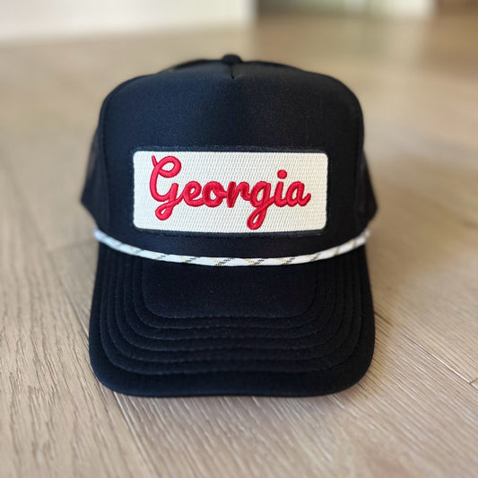 Varsity Trucker - Georgia (Ivory)