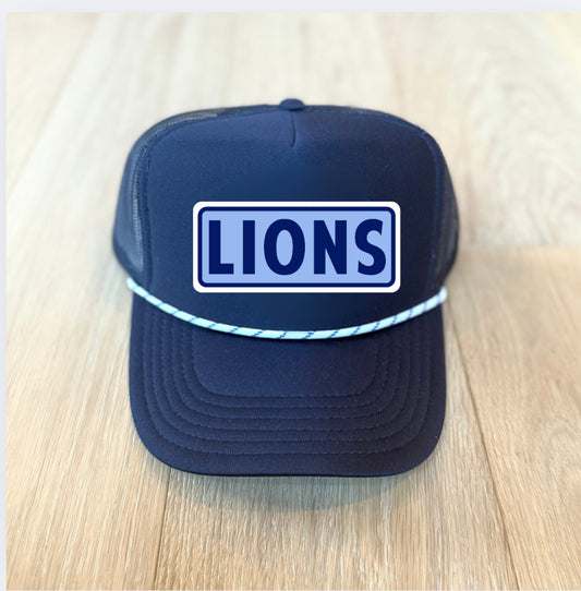 “LIONS” school trucker- preorder