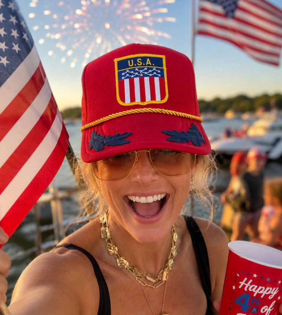 USA trucker with wings