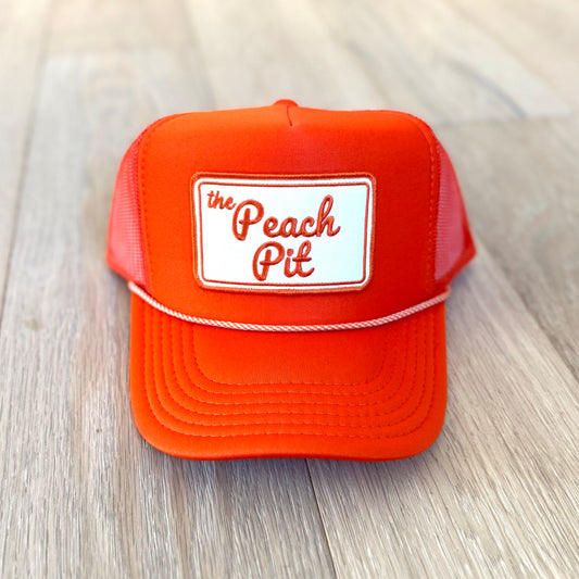 Peach Pit Trucker Hat