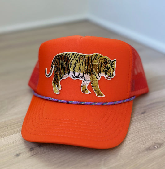 “Clemson” tigers fashion trucker