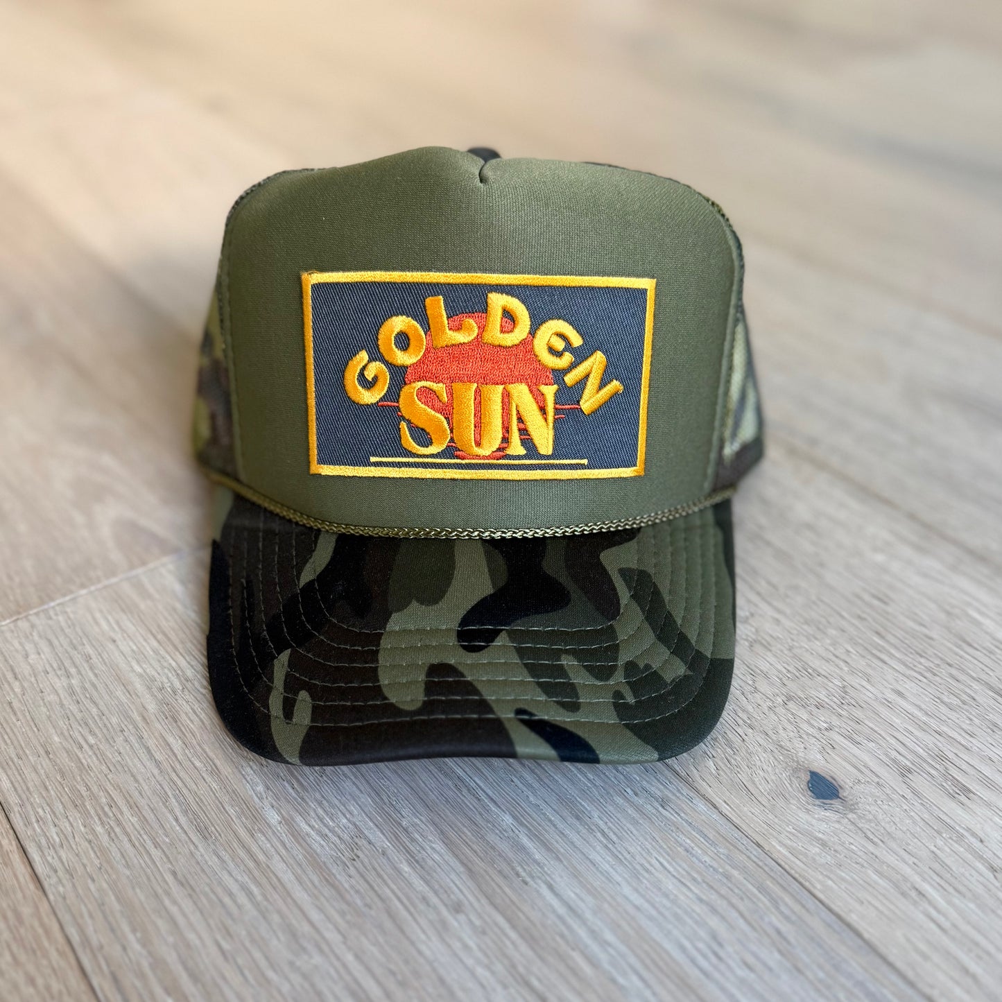 "GOLDEN SUN" Patch Hat