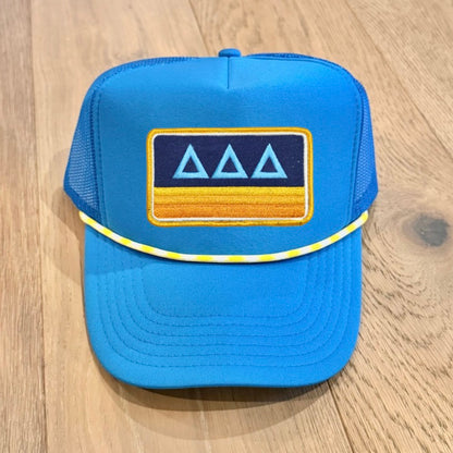 Tri Delta sorority trucker