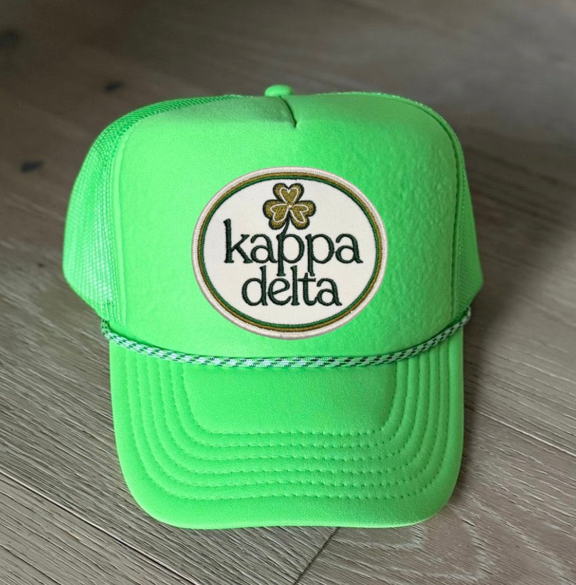 Kappa Delta sorority trucker