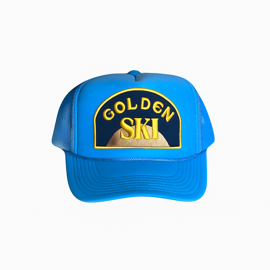 "GOLDEN SKI" Trucker Hat
