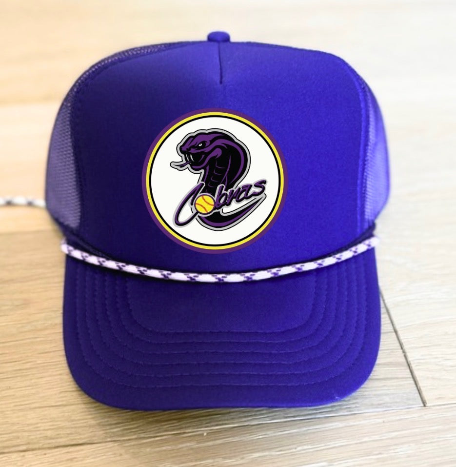 MC Cobra trucker hat