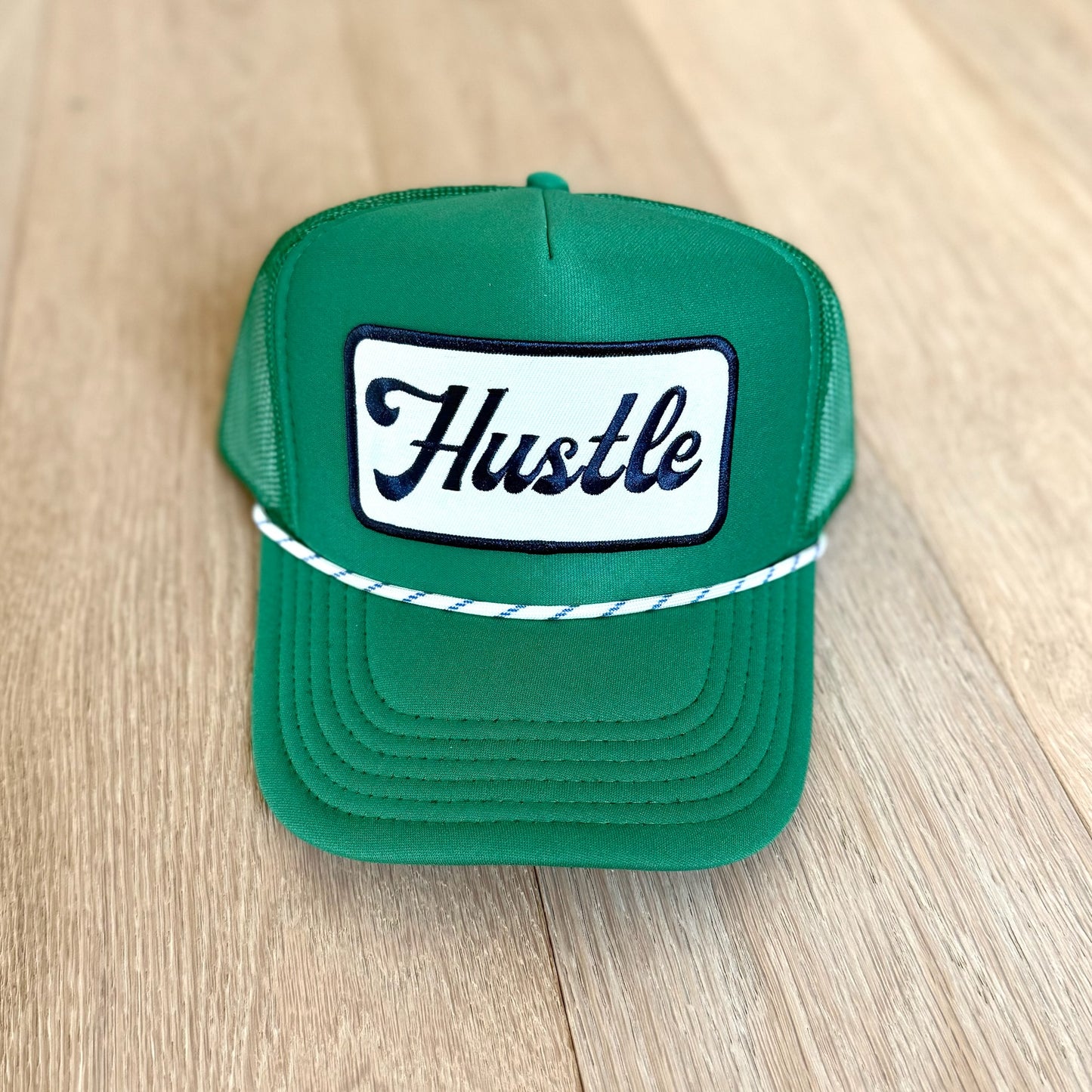 "HUSTLE" Patch Hat