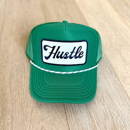 "HUSTLE" Patch Hat