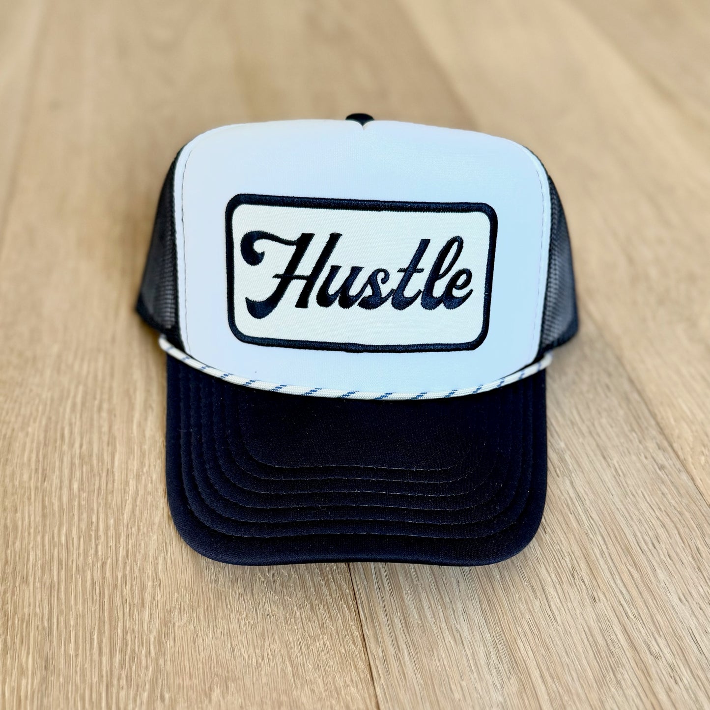 "HUSTLE" Patch Hat