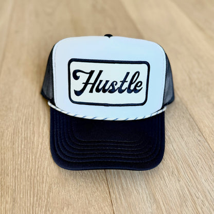 "HUSTLE" Patch Hat