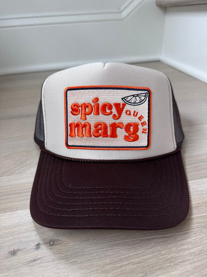 “Spicy Marg Queen” Patch Hat