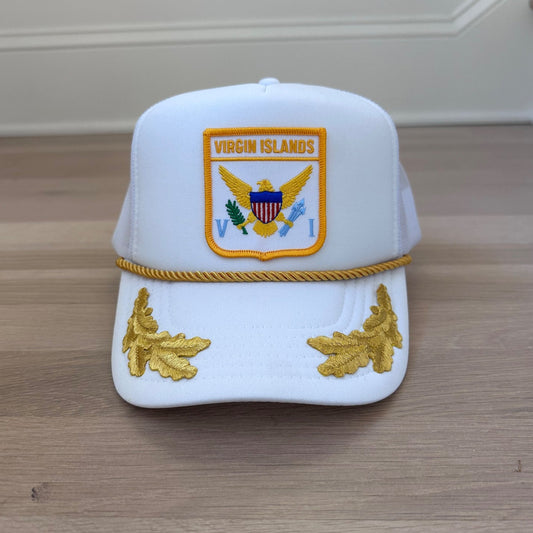 Virgin Islands Vintage Patch Hat