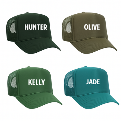 "Varsity Braves" Hat (Blue and Ivory Patch)